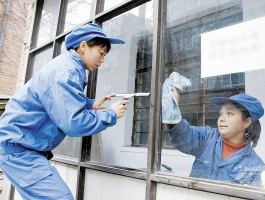 玻璃清洗服务流程