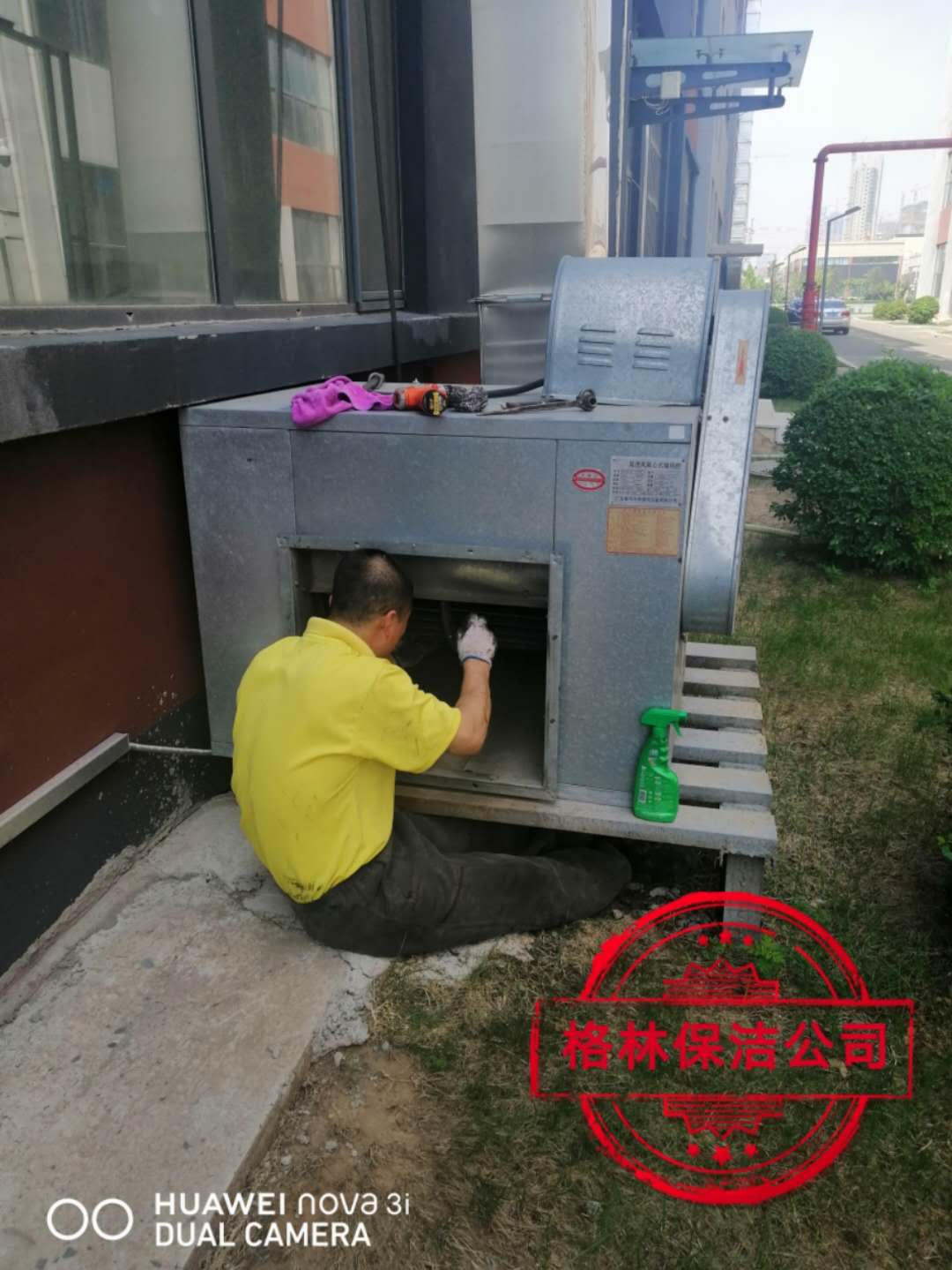 长春市烟道清洗案例